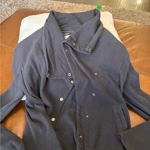 Anthropologie Dark Blue Utility Jacket